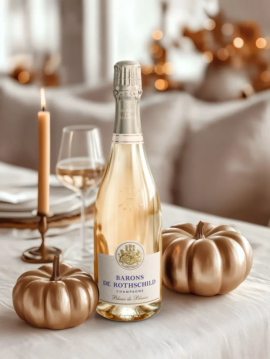Barons de Rothschild champagne key visual by Dito
